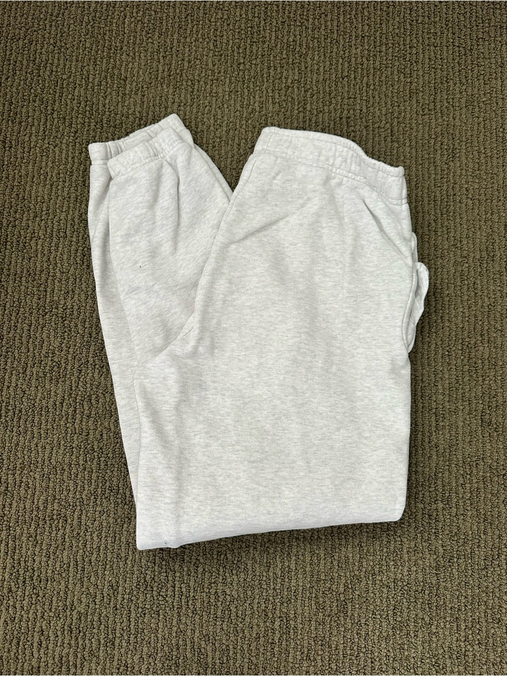 TNA Men's Light Gray Fleece Joggers